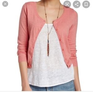 Girls cropped cardigan